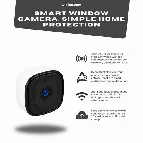 Wialoo 3MP 2K Window Camera