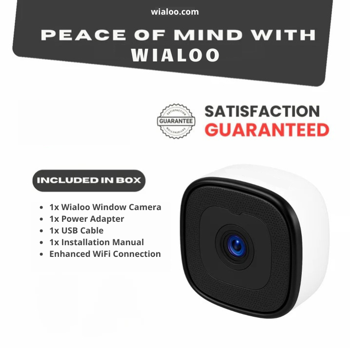 Wialoo 3MP 2K Window Camera