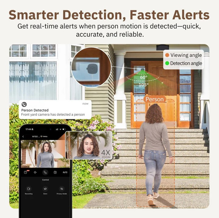 Wialoo 3MP 2K Window Camera